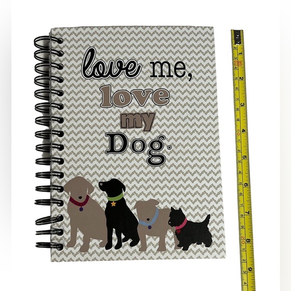 “Love me love my Dog” Spiral Notebook Journal - Picture 6 of 7